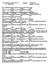 Đề ôn Hóa học Lớp 11 Axitnitric - Năm học 2019-2020 - Nguyễn Trái
